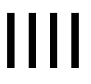 4 Striche