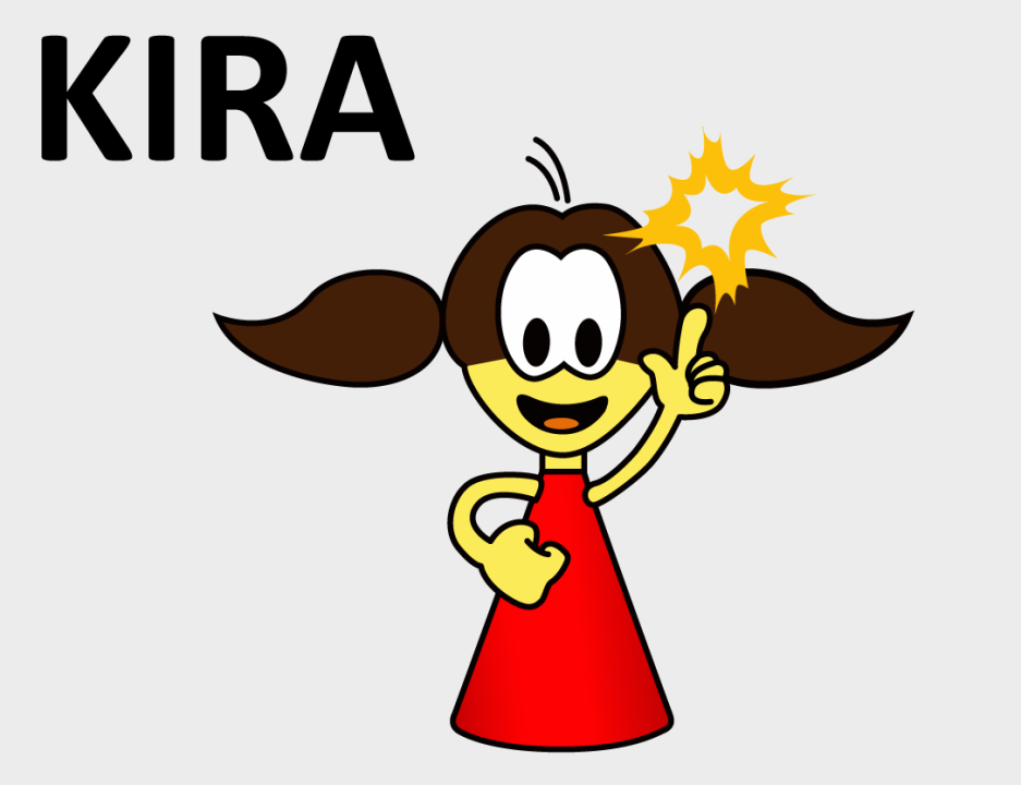 Logo von "KIRA"